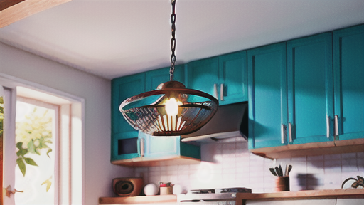 キッチンでのワイヤーネット活用