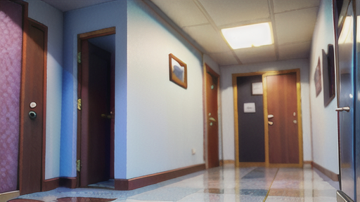 エレベータ機械室と塔屋