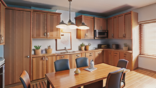 住宅でのけた行き方向の活用例