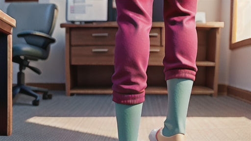 垂れ下がりの影響