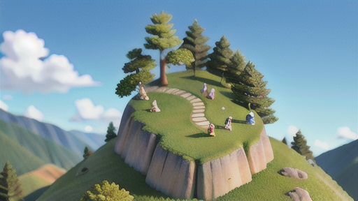 傾斜地での役割