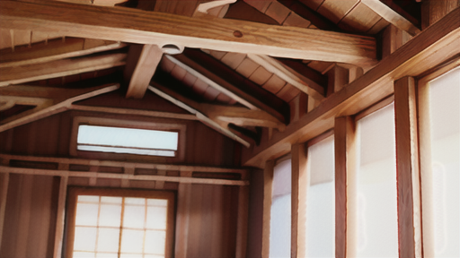 垂木と回り縁における正割