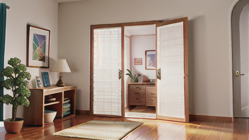 クローゼット用折り戸の特徴