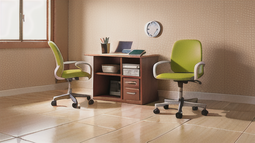 コルクタイルの活用事例：床材・壁材