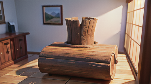 錆び丸太の利点