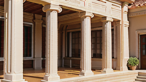 2×4工法住宅における付け柱