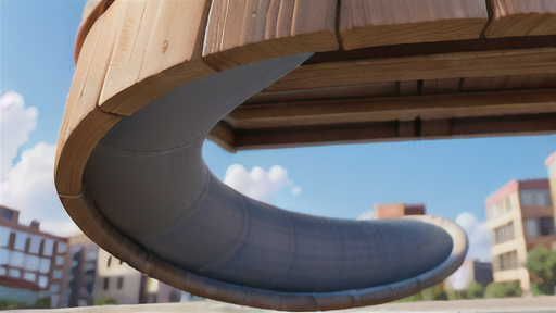 スパイラルダクトの施工