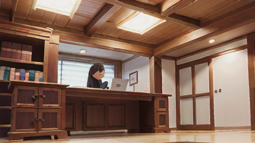 吹き抜けと大屋根の組み合わせ