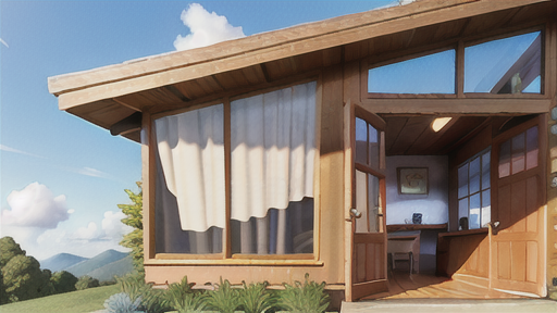 気密住宅の自然給排気口