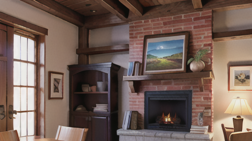 チムニーによる換気