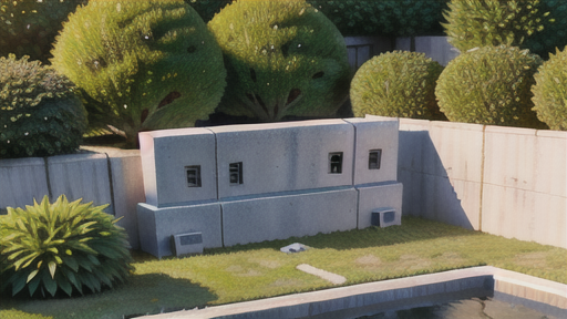 コンクリートブロック擁壁への炭素繊維補強