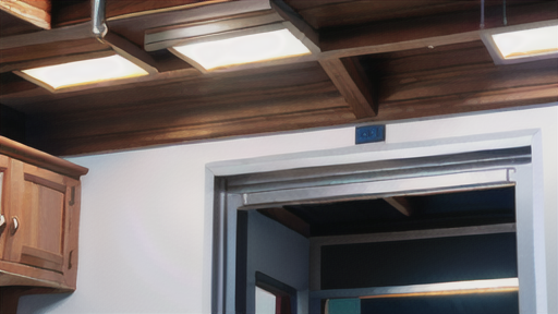 キッチンの排気ダクトの防火ダンパー