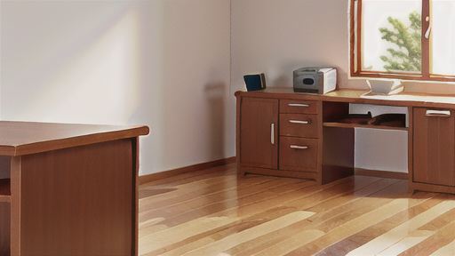 ニャトーのフローリング