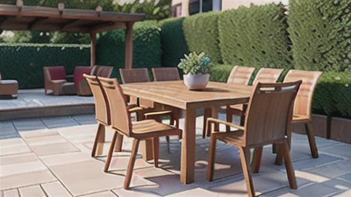 パティオの美観と癒しの効果