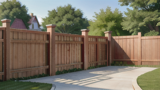 フェンスのデザイン:素材とスタイルのコーディネート