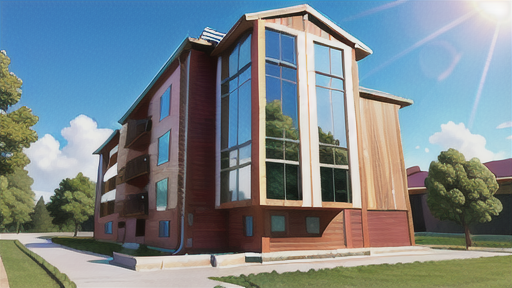 中間層免震構造の適用例