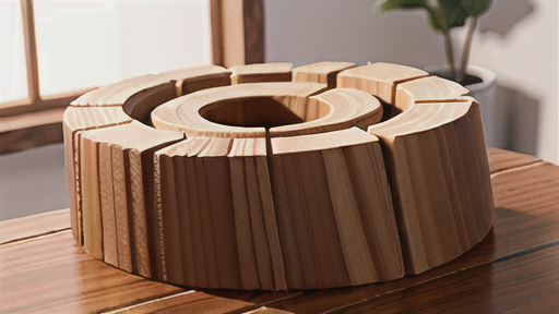 中目丸太から採材される建材