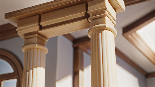 柱ほぞ抜け防止工事の施工手順