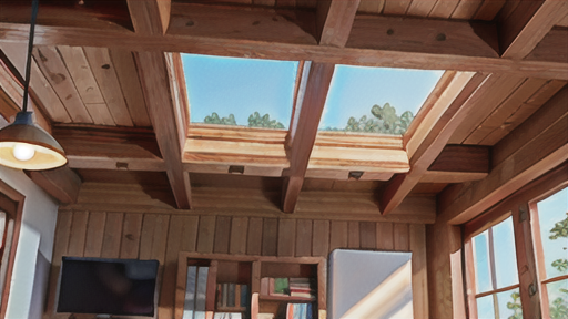 切妻屋根における張り間方向