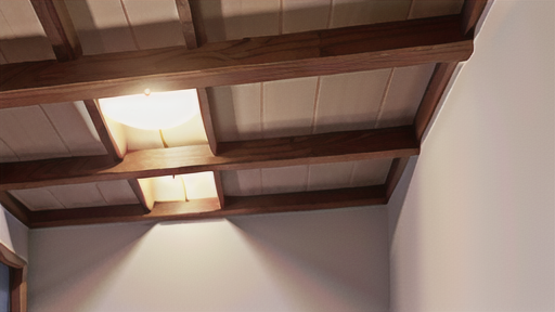 梁出し天井のメリット