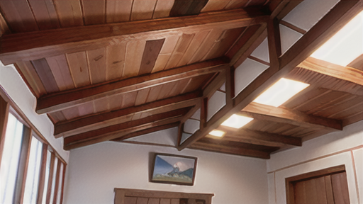 梁出し天井の実例