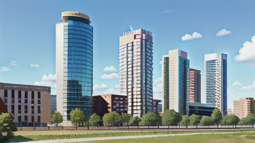 鉄骨構造を採用した建築物の例