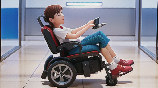 レンタル福祉用具としての電動四輪車イス